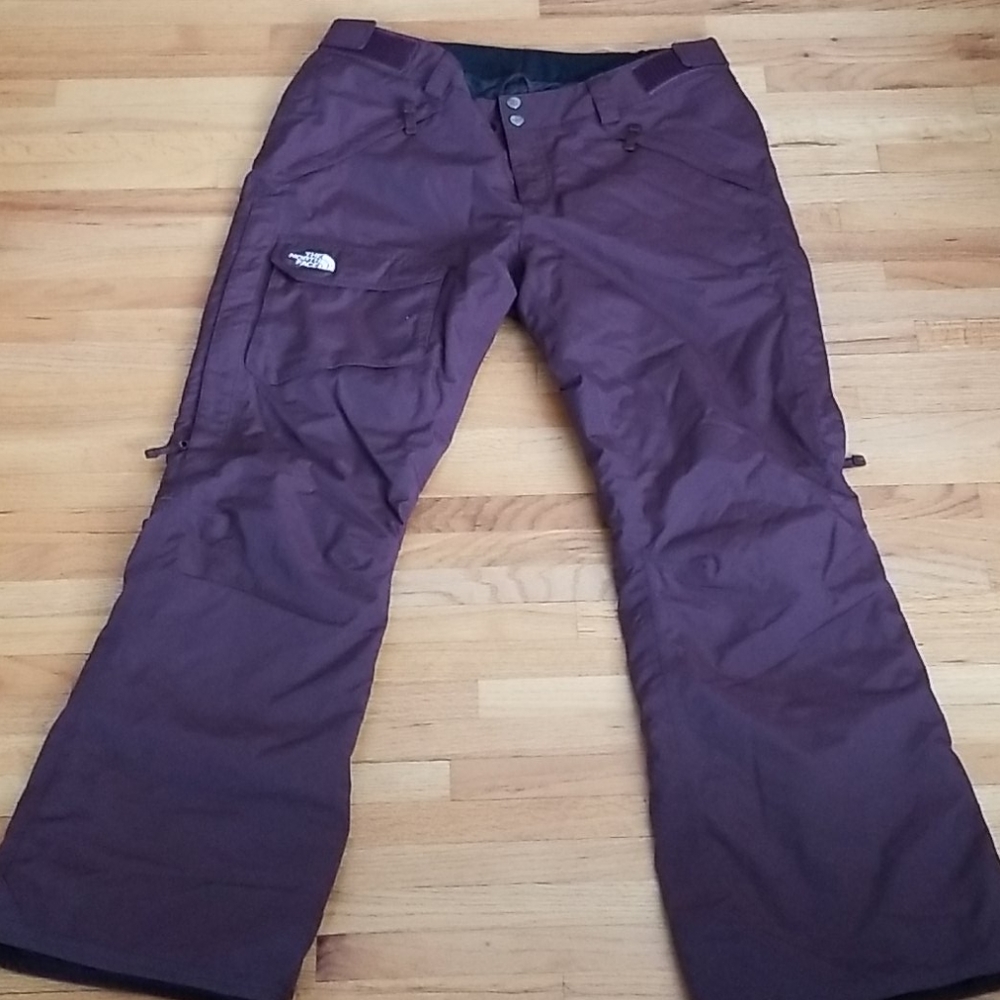 North Face Plum Snowpants